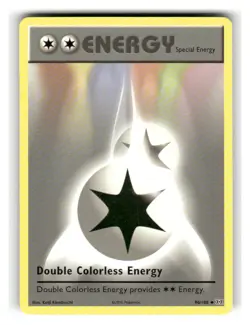 Double Colorless Energy 90/108 Uncommon Evolutions Pokemon Lightly Played - Image 1