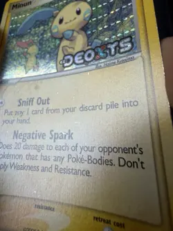 Pokemon Minum 41/107 EX Deoxys Reverse Holo - Image 2