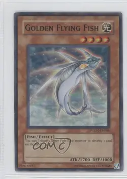 Golden Flying Fish Unlimited YuGiOh Phantom Darkness #PTDN-EN086 2008 - Image 1