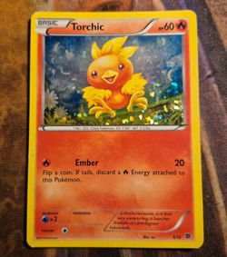 Pokemon TCG Torchic 3/12 Holo Rare McDonald's Promo LP - Image 1