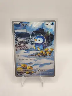 Piplup 98 Phantasmal Flames Illustration Rare Pokemon TCG NM - Image 1