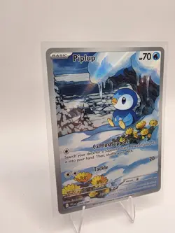 Piplup 98 Phantasmal Flames Illustration Rare Pokemon TCG NM - Image 2