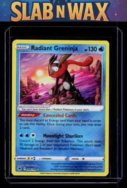 Pokemon tcg SWSH10: Astral Radiance Radiant Greninja #046/189 - Image 1
