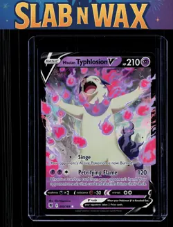 Pokemon tcg SWSH10: Astral Radiance Hisuian Typhlosion V #053/189 - Image 1
