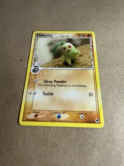Pokemon TCG Chikorita Delta Species 44/101 Dragon Frontiers Regular LP - Image 2