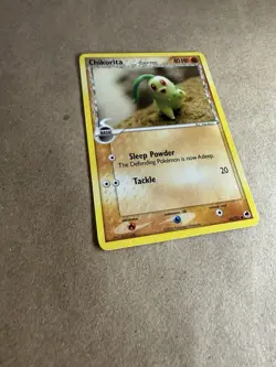Pokemon TCG Chikorita Delta Species 44/101 Dragon Frontiers Regular LP - Image 3