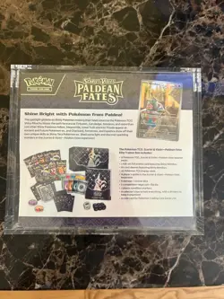 Pokemon TCG Paldean Fates Elite Trainer Box ETB New Sealed - Image 2