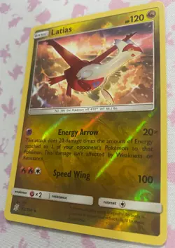 Latias Reverse Holo 153/236 Pokemon Unified Minds NM - Image 2