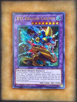 Yugioh XYZ- Dragon Canon LCKC-EN061 Ultra Rare 1st Ed NM - Image 1