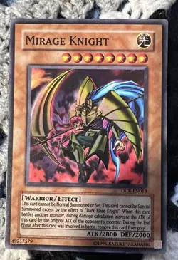 Yu-Gi-Oh! TCG Mirage Knight DCR-EN018 Super Rare - Image 1