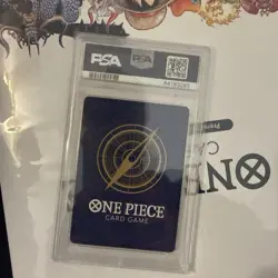 Bandai One Piece Monkey D. Luffy Gift Collection 2023 P-001 Foil PSA 10 - Image 2