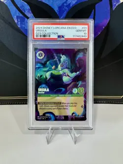 Disney Lorcana Ursula Deceiver 03/D23 D23 Collection PSA 10 GEM MINT - Image 1