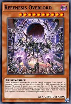 Yugioh Regenesis Overlord DOOD-EN022 1st Edition Super Rare NM Presale - Image 1