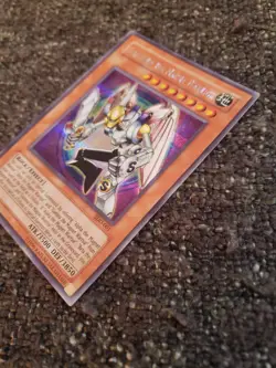 Vintage YuGiOh Secret Rare Holofoil Promo Valkyrion The Magna Warrior SDD-001 - Image 4