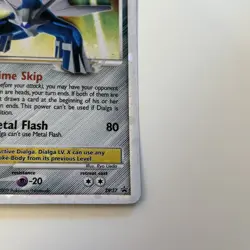 Dialga LV.X DP37 2009 Black Star Promos Holo Pokemon TCG Card - Image 5