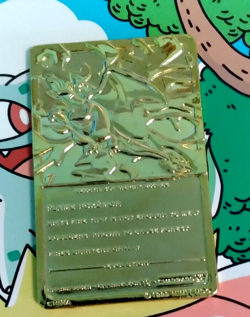 1999 Gold Plated Charizard Pokemon Card Burger King Promo | Near Mint Condition - Image 2