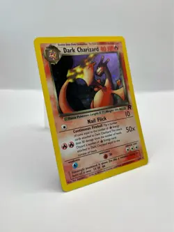 Pokemon Card - 4/82 Dark Charizard Light Play Holo Team Rock (Read Description!) - Image 2