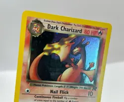 Pokemon Card - 4/82 Dark Charizard Light Play Holo Team Rock (Read Description!) - Image 5