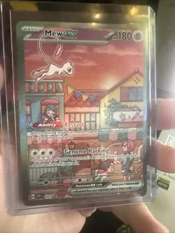 Mew EX 053 Scarlet & Violet Promo Holo Pokemon TCG Card NM Condition - Image 1