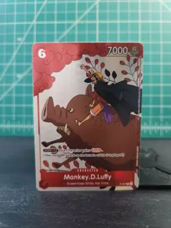 Monkey D Luffy P-001 Gift Collection 2023 One Piece Promotion Promo Cards - Image 1
