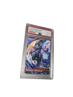 Pokemon Shadow Mewtwo Amiibo Card Pokken Tournament Beckett Graded PSA Grade 6 - Image 1