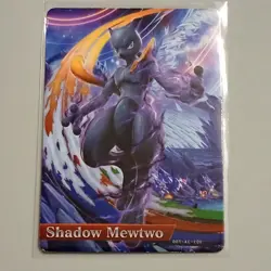 Pokemon Shadow Mewtwo 001-AC-COE Pokken Tournament Amiibo Card Nintendo 2016 - Image 1
