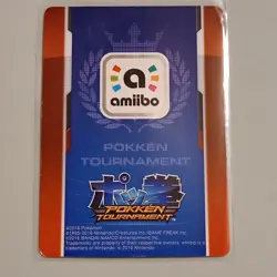 Pokemon Shadow Mewtwo 001-AC-COE Pokken Tournament Amiibo Card Nintendo 2016 - Image 2