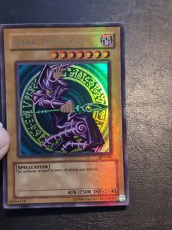 Yu-Gi-Oh! ULTRA RARE CARD DARK MAGICIAN SDY-006 FOIL BLEED ERROR VLP - Image 5