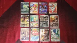 Pokemon TCG White Flate Lot of 12 Cards - Image 1
