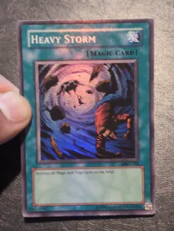 Yu-Gi-Oh! SUPER RARE CARD HEAVY STORM MRD-142 1996 VINTAGE PRINT FOIL BLEED MP - Image 4