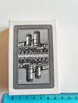 CARTE DA GIOCO GENOVESI DAL NEGRO PLASTIFICATE SCOPA ORIGINAL PLAYING CARDS NEW - Image 2