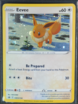 Eevee Cosmos Holo Promo #SWSH190 SWSH: Sword & Shield Promo Cards 2022 LP - Image 1