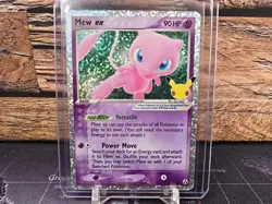 Pokemon TCG Mew EX Celebrations Classic Collection Holo Ultra Rare Card NM+ - Image 1