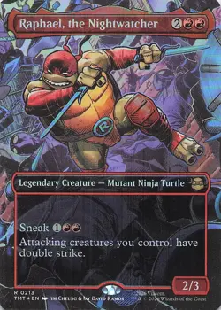 Raphael, the Nightwatcher (Borderless) Teenage Mutant Ninja Turtles Foil - Image 1