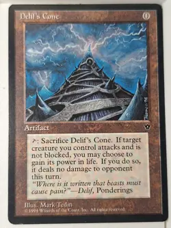Delif's Cone - Fallen Empires - Magic the Gathering MTG Nice! - Image 1