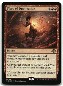 Flare of Duplication 119 Rare Modern Horizons 3 Magic: The Gathering Foil NM - Image 1