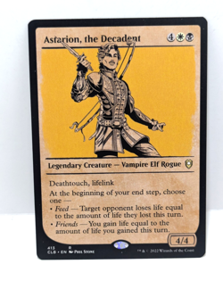 Astarion, the Decadent - Battle for Baldur's Gate - Showcase - Rare - CLB 413 - Image 1