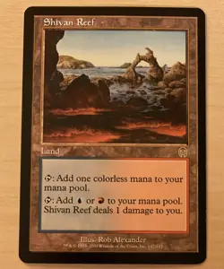 Shivan Reef #142 Apocalypse Regular Rare LP - Image 1