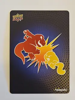 Neopets Grundo Warehouse Sponge Paradise Background Redemption Code Unused Card - Image 2