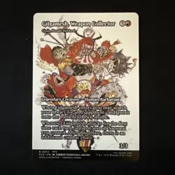 Gilgamesh, Weapon Collector - Godo, Bandit Warlord (Showcase) ✅ FF ✅ Magic (mtg) - Image 1