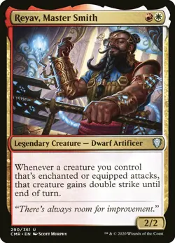 Reyav, Master Smith - Commander Legends **NM** MTG - Image 1