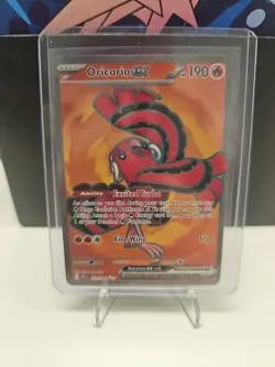 Oricorio EX 110/094 Full Art Holo EX 190HP Flame Pokemon TCG - Image 1