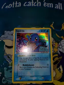Pokemon TCG Squirtle 64/100 EX Crystal Guardians Reverse Holo - Image 2