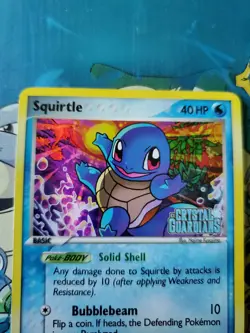 Pokemon TCG Squirtle 64/100 EX Crystal Guardians Reverse Holo - Image 4