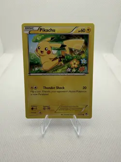 Pikachu 27/111 Regular XY Pokemon Furious Fists - Image 1