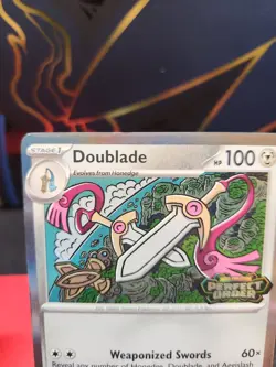 Doublade Perfect Order Stamped Promo MEP 067 Black Star Promo LP Pokemon TCG - Image 3