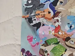 My Little Pony Collectible Card Game 100th anniversary trading card Play Mat HTF - Image 3