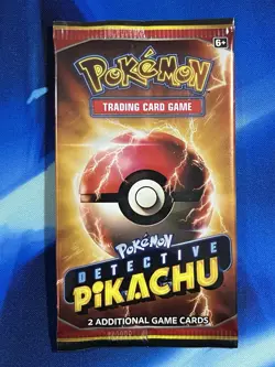 Pokemon TCG Detective Pikachu 2 Card Booster Pack Sealed Lot X10 Promo Nm M - Image 2