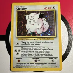 Wizards of the Coast Clefairy 5/102 Base Set Holo Rare 40HP Eng 1999 - Image 1