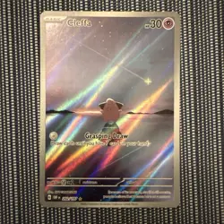 Pokemon TCG Cleffa - 202/197 SV03: Obsidian Flames Illustration Rare NM - Image 1